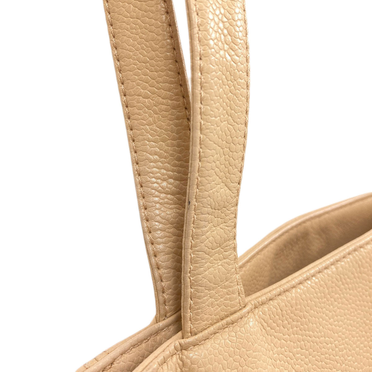 CHANEL COCO Mark GoldHardware Handbag Grained Calfskin Skin Ladies [Used]
