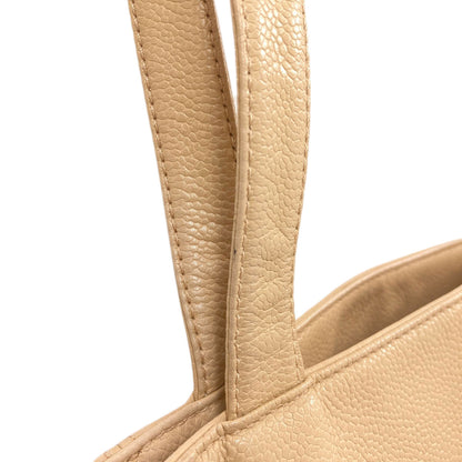 CHANEL COCO Mark GoldHardware Handbag Grained Calfskin Skin Ladies [Used]