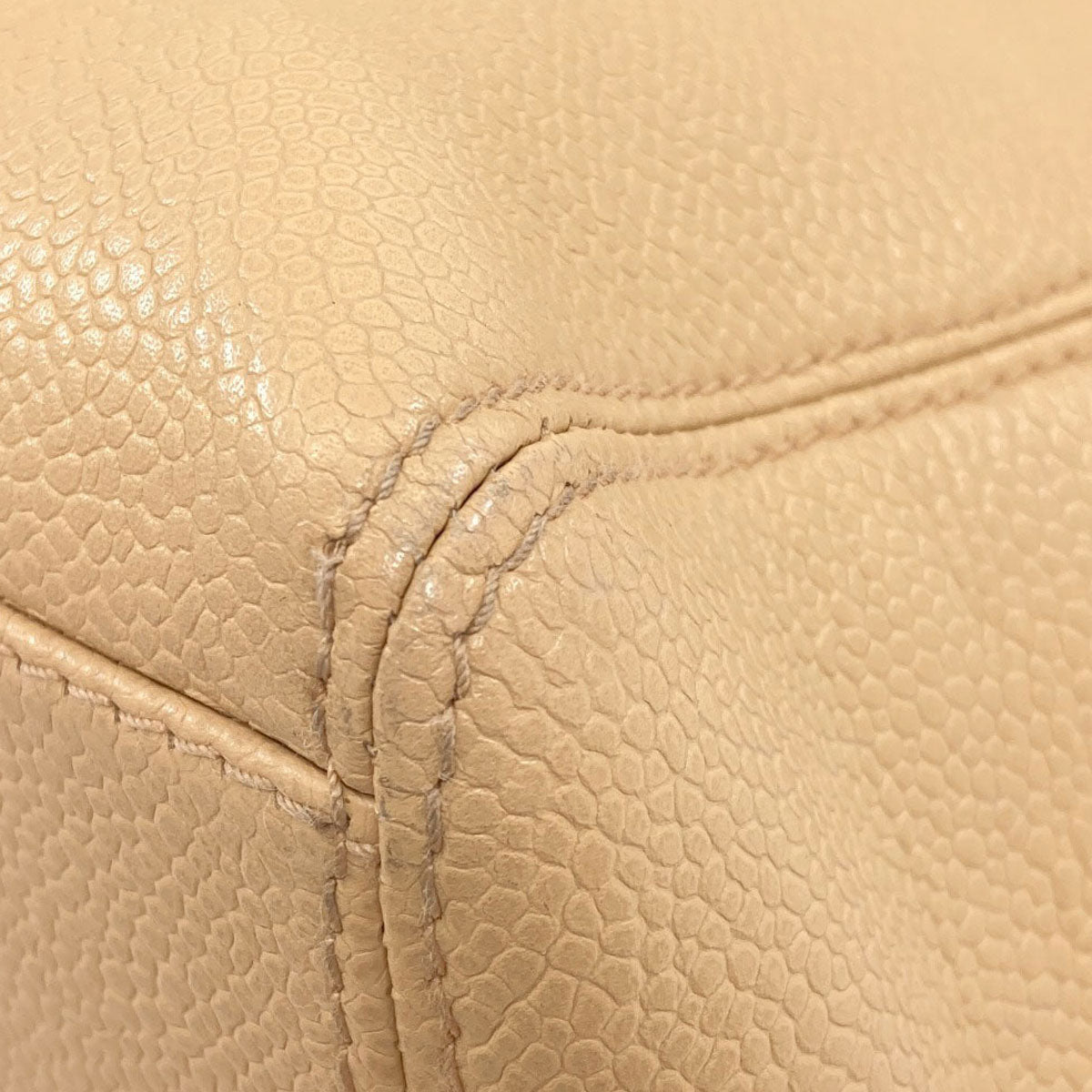 CHANEL COCO Mark GoldHardware Handbag Grained Calfskin Skin Ladies [Used]
