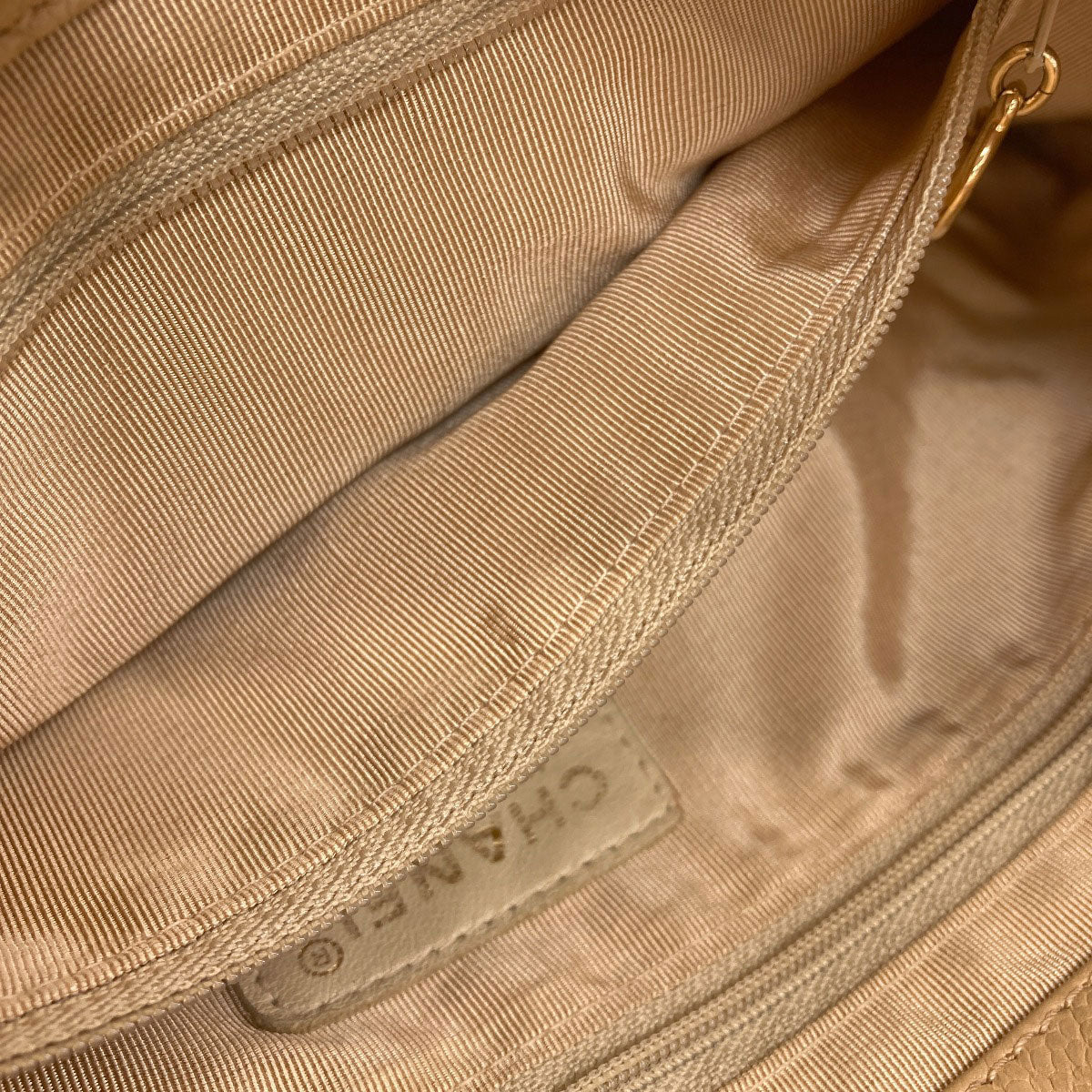CHANEL COCO Mark GoldHardware Handbag Grained Calfskin Skin Ladies [Used]