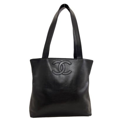 CHANEL COCO Mark Tote Bag Calf Ladies [Used]