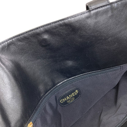 CHANEL COCO Mark Tote Bag Calf Ladies [Used]