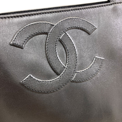 CHANEL COCO Mark Tote Bag Calf Ladies [Used]