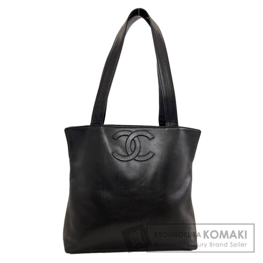 CHANEL COCO Mark Tote Bag Calf Ladies [Used]