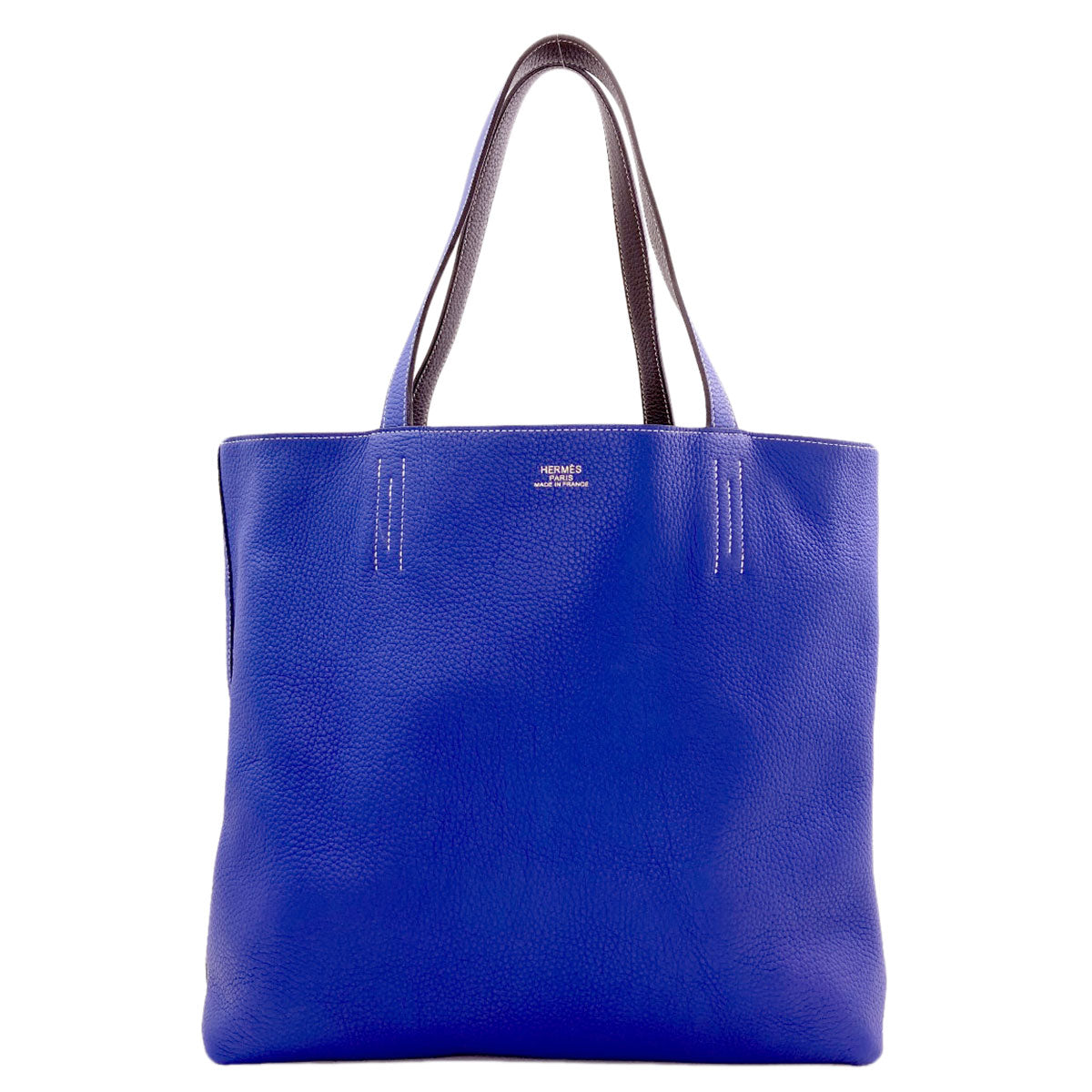 HERMES Doble Sense 45 Tote Bag Taurillon Clemence Ladies [Used]