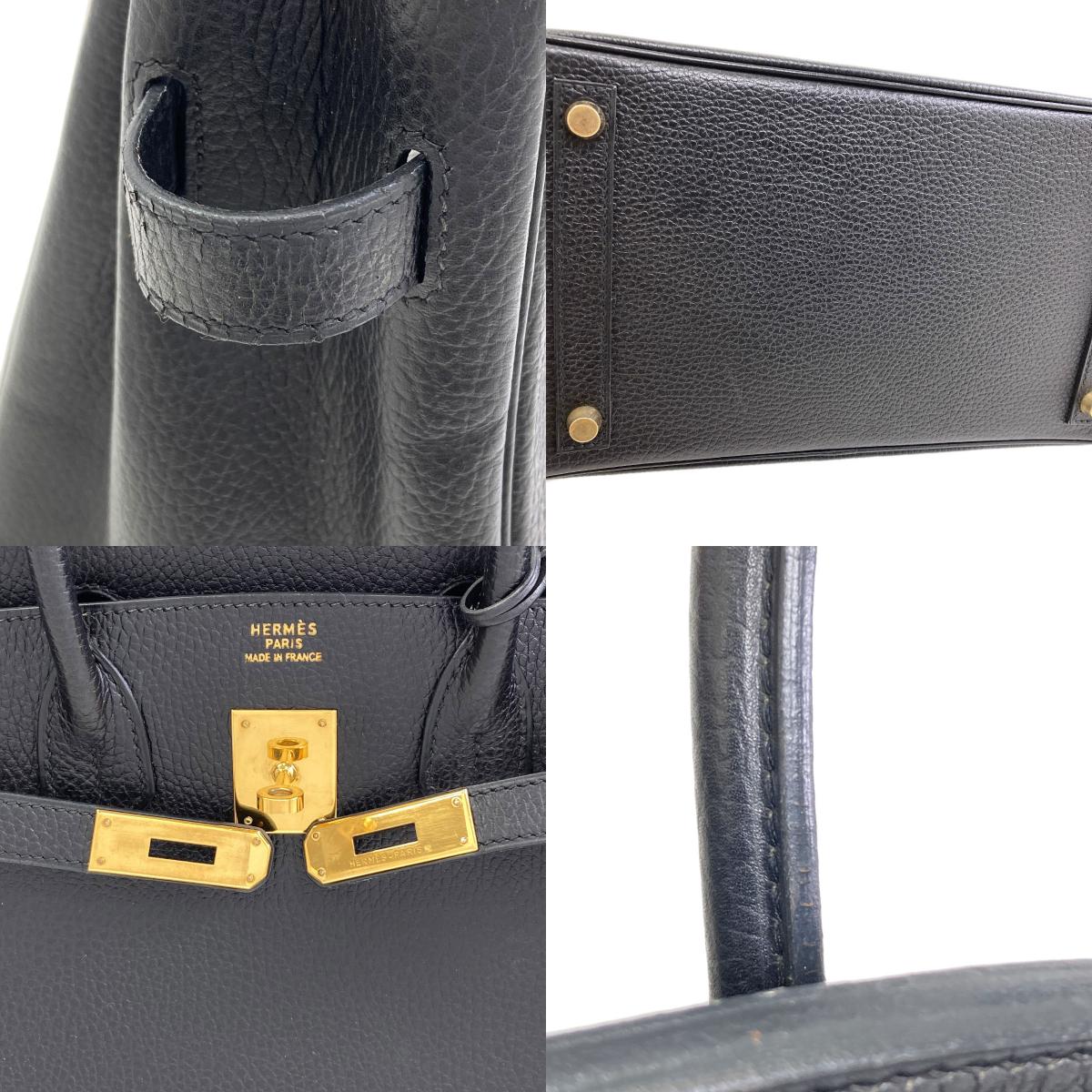 HERMES Birkin 30 GoldHardware Handbag Ardennes Ladies [Used]