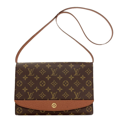 LOUIS VUITTON M51798 Bordeaux 24 Shoulder Bag Monogram canvas Ladies [Used]
