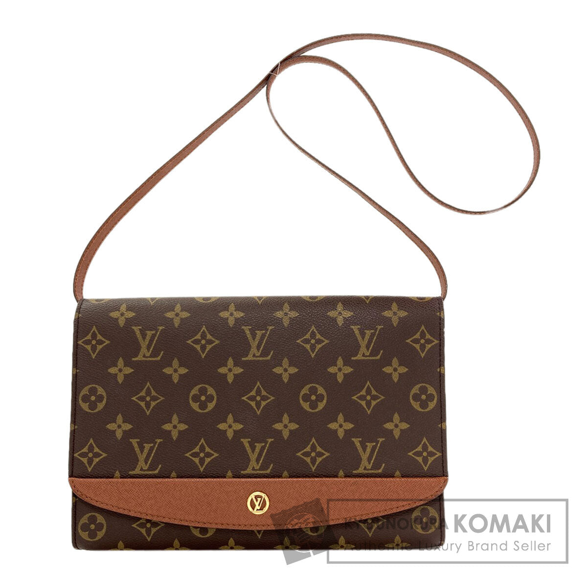 LOUIS VUITTON M51798 Bordeaux 24 Shoulder Bag Monogram canvas Ladies [Used]