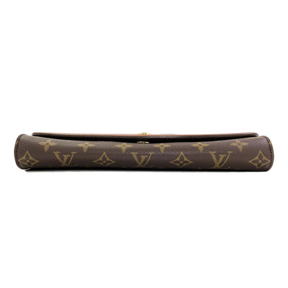 LOUIS VUITTON M51798 Bordeaux 24 Shoulder Bag Monogram canvas Ladies [Used]