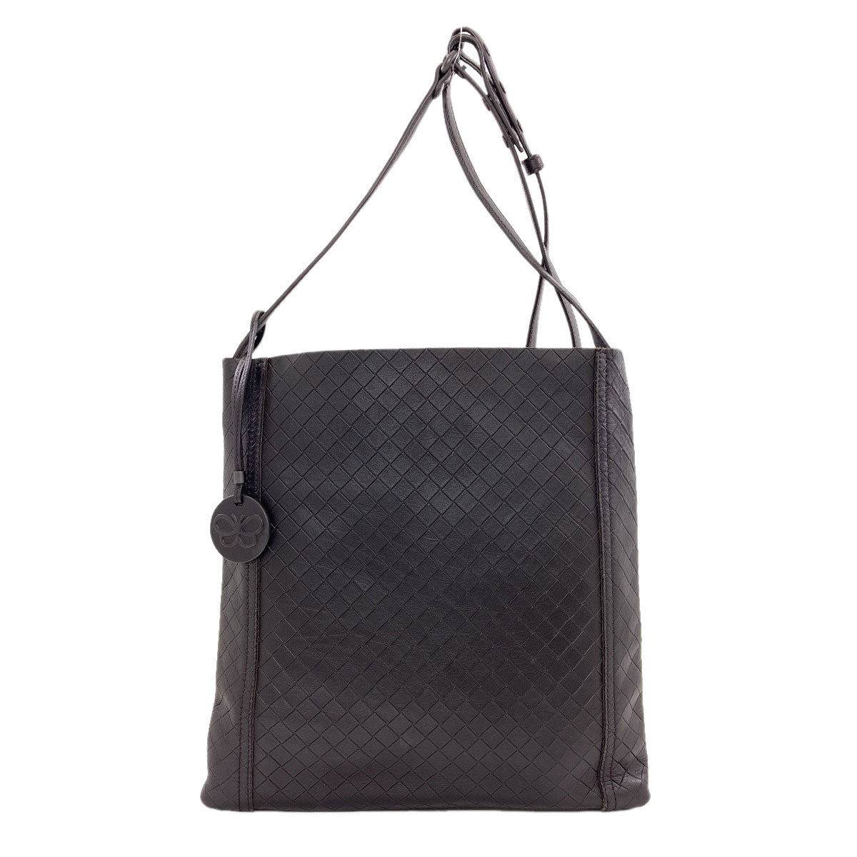 BOTTEGA VENETA Intrecio Mirage Shoulder Bag Calf Ladies [Used]