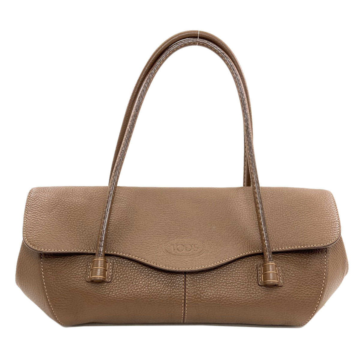 TODS Cornish Wave Tote Bag Calf Ladies [Used]