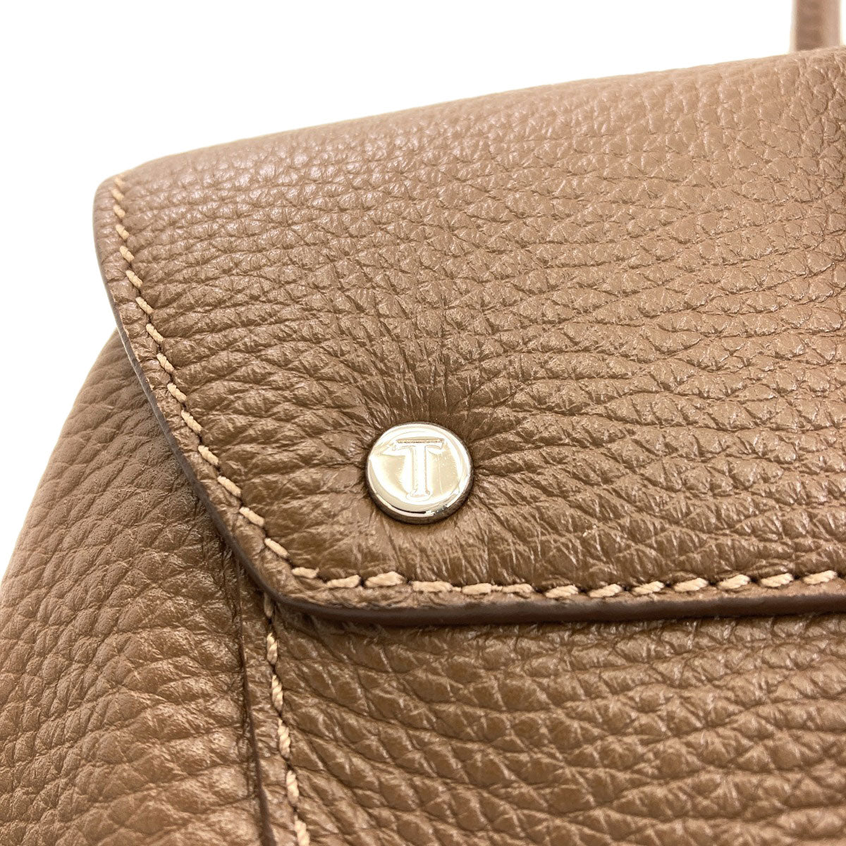 TODS Cornish Wave Tote Bag Calf Ladies [Used]
