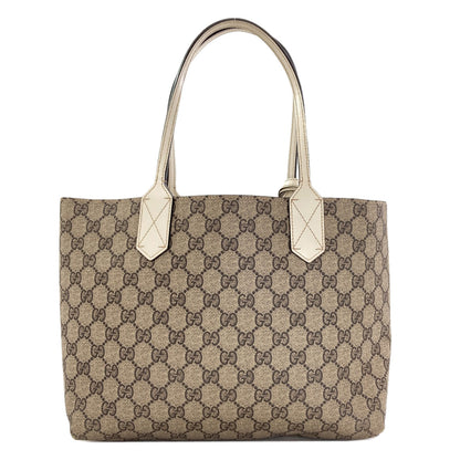 GUCCI 372513 GG Supreme Reversible Tote Bag PVC Ladies [Used]