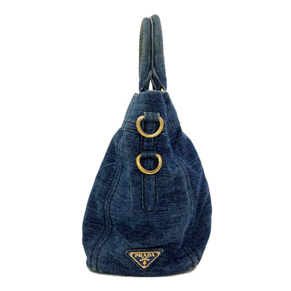 PRADA 2WAY Tote Bag Denim Ladies [Used]