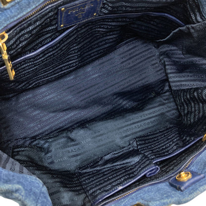 PRADA 2WAY Tote Bag Denim Ladies [Used]
