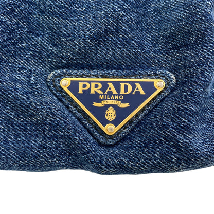 PRADA 2WAY Tote Bag Denim Ladies [Used]