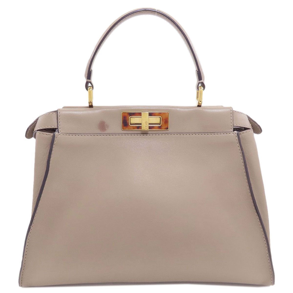 FENDI Peekaboo 2WAY Handbag Calf Ladies [Used]