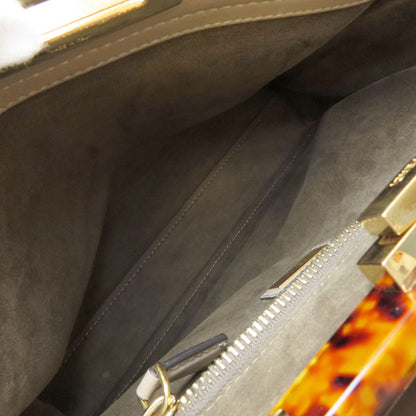 FENDI Peekaboo 2WAY Handbag Calf Ladies [Used]