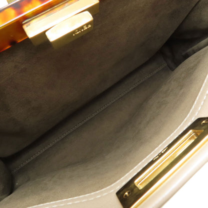 FENDI Peekaboo 2WAY Handbag Calf Ladies [Used]