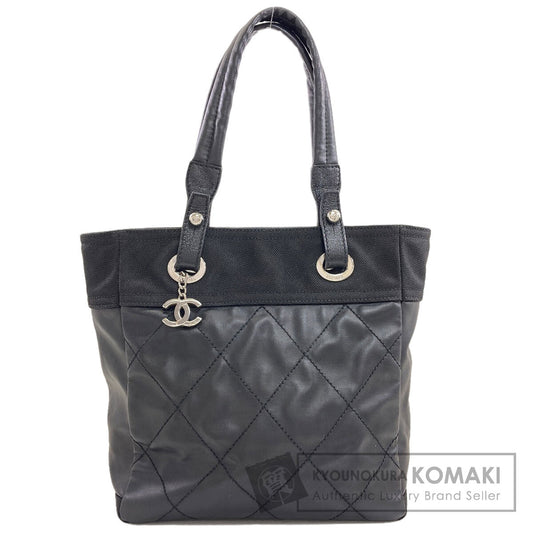 CHANEL Paris Biarritz PM Handbag Coating canvas Ladies [Used]