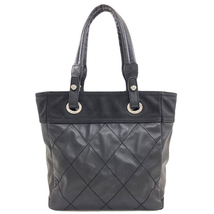 CHANEL Paris Biarritz PM Handbag Coating canvas Ladies [Used]