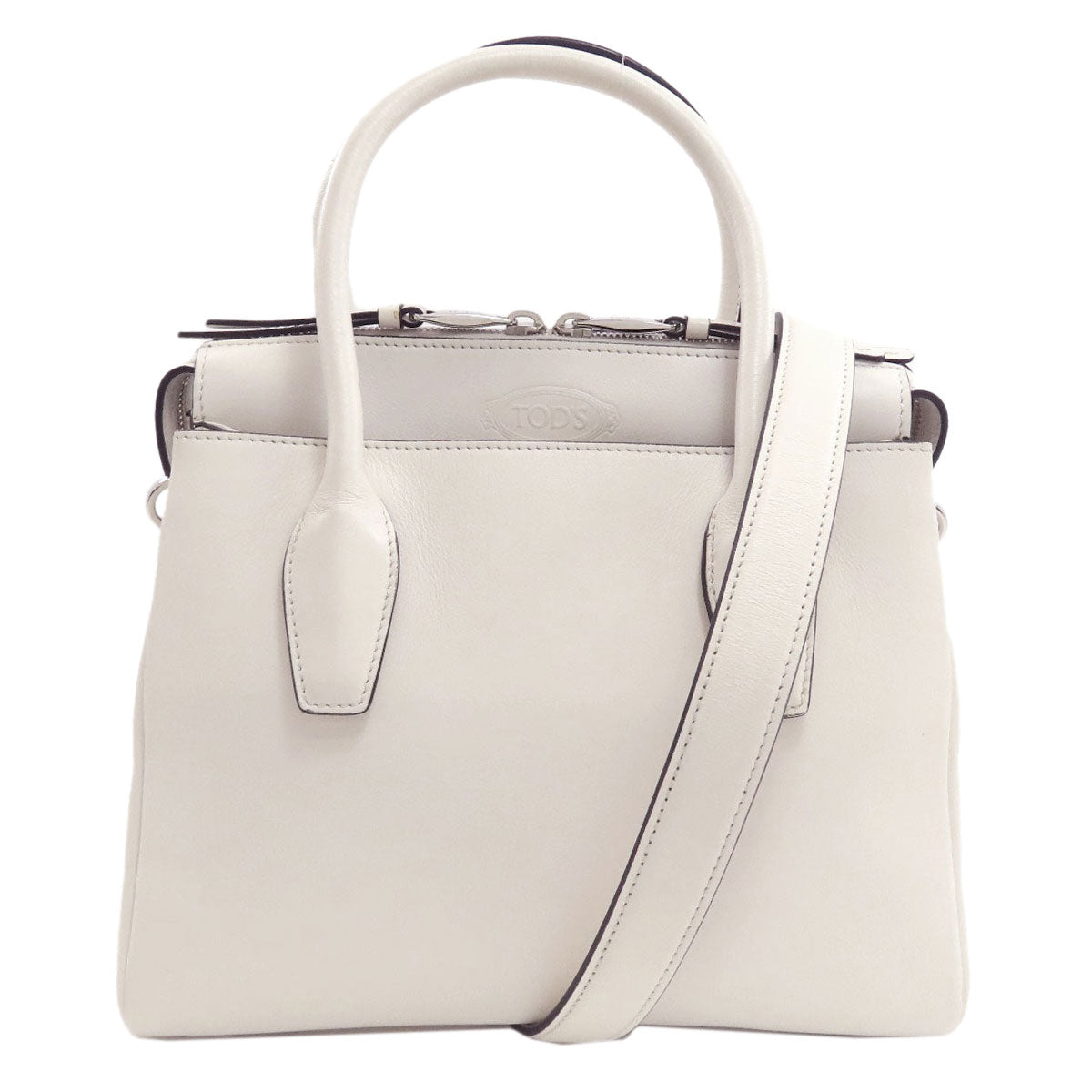 TODS 2WAY Handbag Leather Ladies [Used]