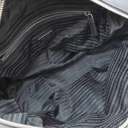 PRADA BR3091 Logo-embossed mini Boston bag (2-way) Boston bag Calf Ladies [Used]
