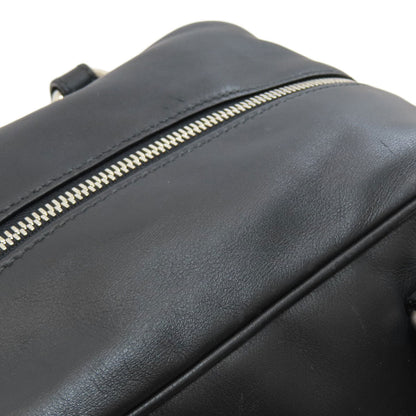PRADA BR3091 Logo-embossed mini Boston bag (2-way) Boston bag Calf Ladies [Used]