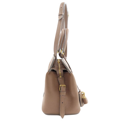 CELINE Cabas de France 2WAY Handbag Calf Ladies [Used]