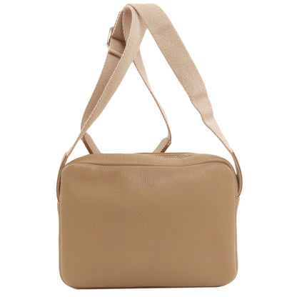 LOEWE Long Shoulder Military Messenger Shoulder Bag Calf Ladies [Used]