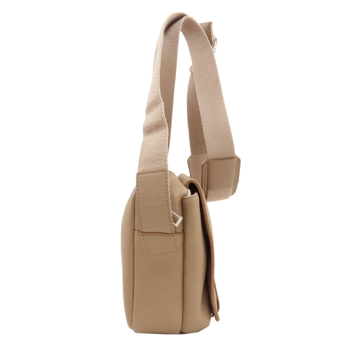 LOEWE Long Shoulder Military Messenger Shoulder Bag Calf Ladies [Used]