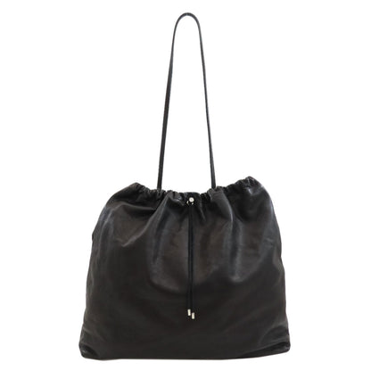 MaisonMargiela Drawstring Tote Bag Leather Ladies [Used]