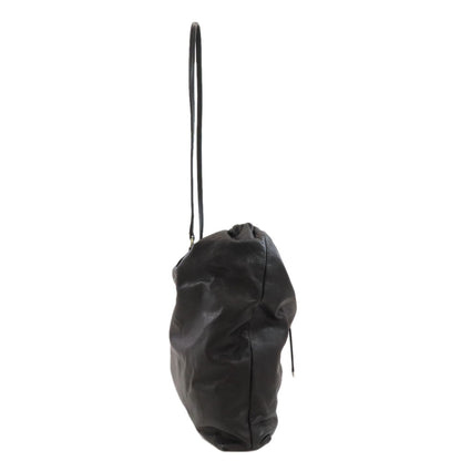 MaisonMargiela Drawstring Tote Bag Leather Ladies [Used]