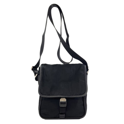 PRADA Long Shoulder Logo Hardware Shoulder Bag Nylon canvas Ladies [Used]