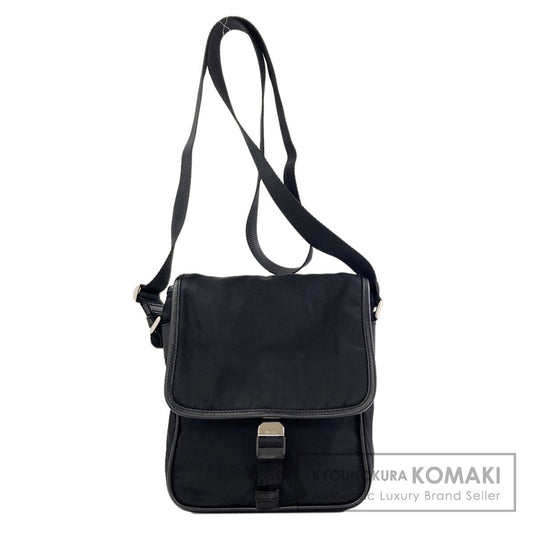PRADA Long Shoulder Logo Hardware Shoulder Bag Nylon canvas Ladies [Used]