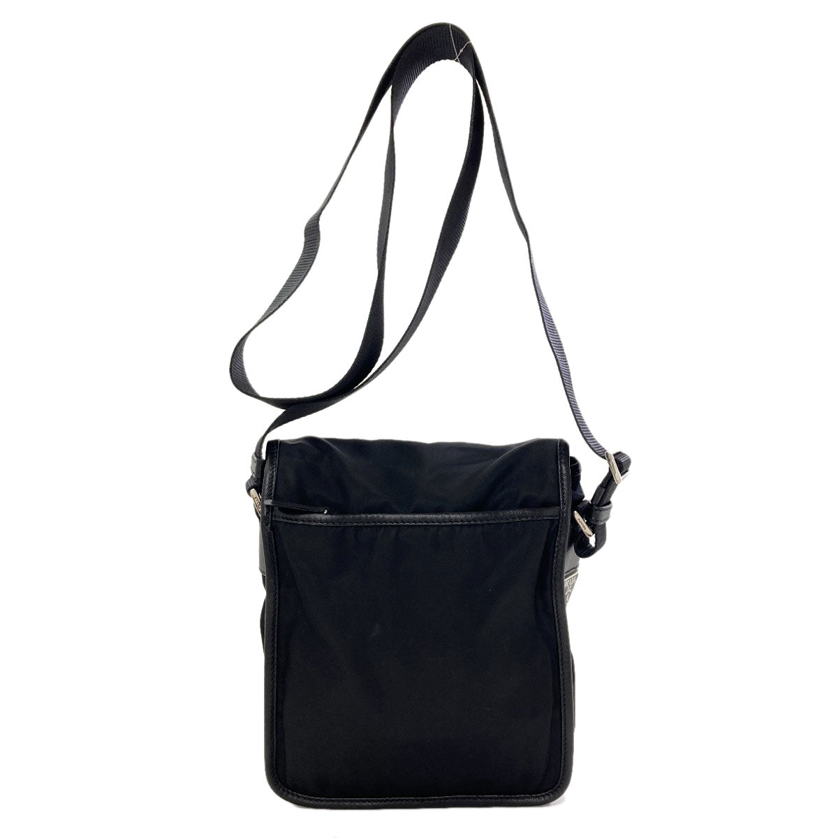 PRADA Long Shoulder Logo Hardware Shoulder Bag Nylon canvas Ladies [Used]