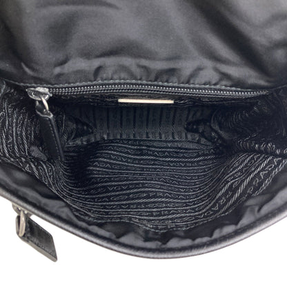 PRADA Long Shoulder Logo Hardware Shoulder Bag Nylon canvas Ladies [Used]