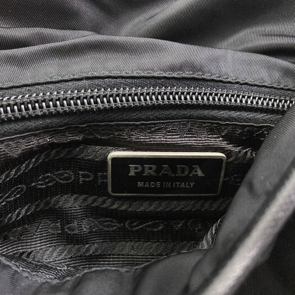 PRADA Long Shoulder Logo Hardware Shoulder Bag Nylon canvas Ladies [Used]