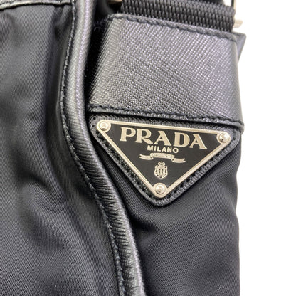PRADA Long Shoulder Logo Hardware Shoulder Bag Nylon canvas Ladies [Used]