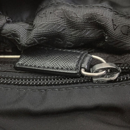 PRADA Long Shoulder Logo Hardware Shoulder Bag Nylon canvas Ladies [Used]