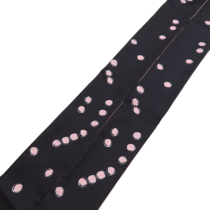 CHANEL COCO Mark Slim Band Scarf Silk Ladies [Used]
