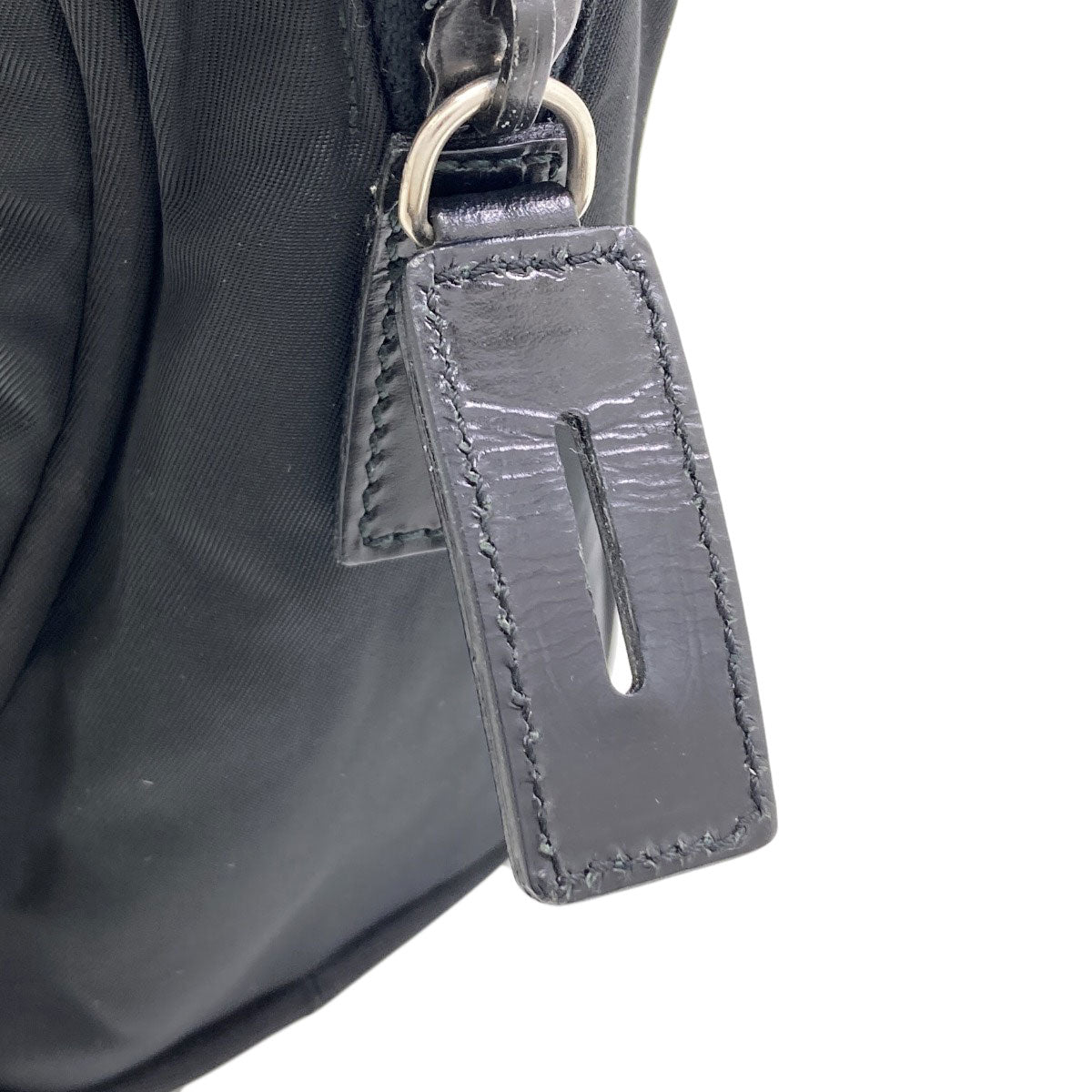 PRADA B8495 Logo Hardware Handbag Nylon Ladies [Used]