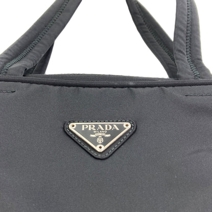 PRADA B8495 Logo Hardware Handbag Nylon Ladies [Used]