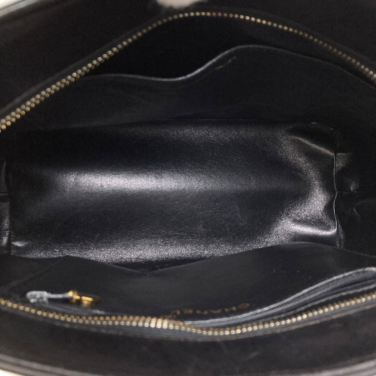 CHANEL Medallion GoldHardware Tote Bag Lambskin Ladies [Used]