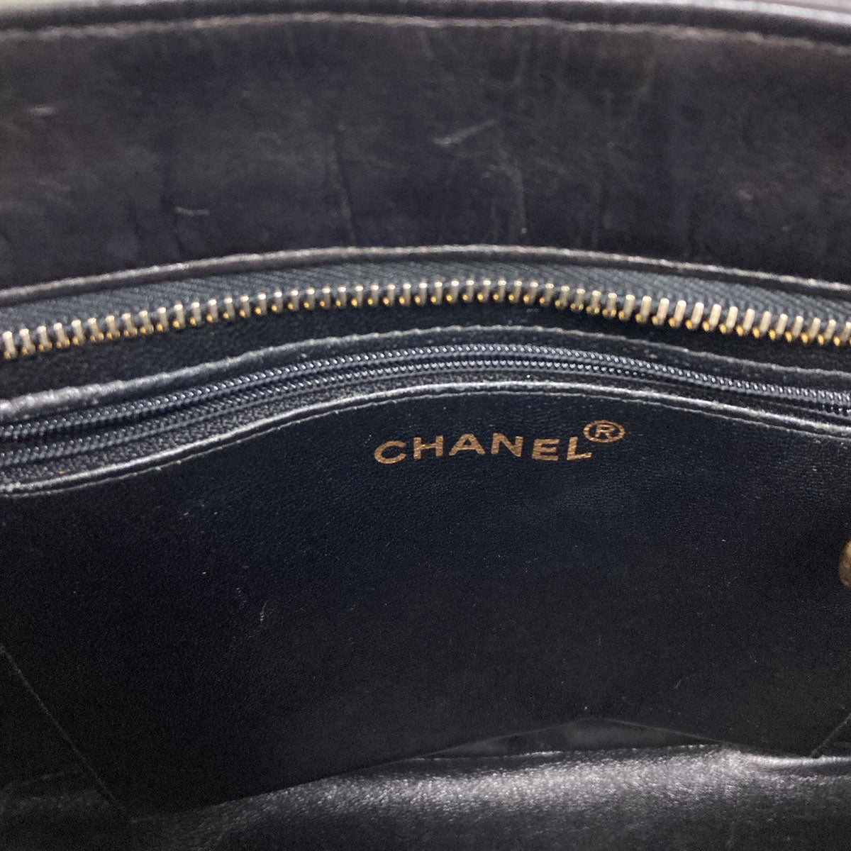 CHANEL Medallion GoldHardware Tote Bag Lambskin Ladies [Used]