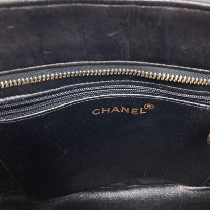 CHANEL Medallion GoldHardware Tote Bag Lambskin Ladies [Used]