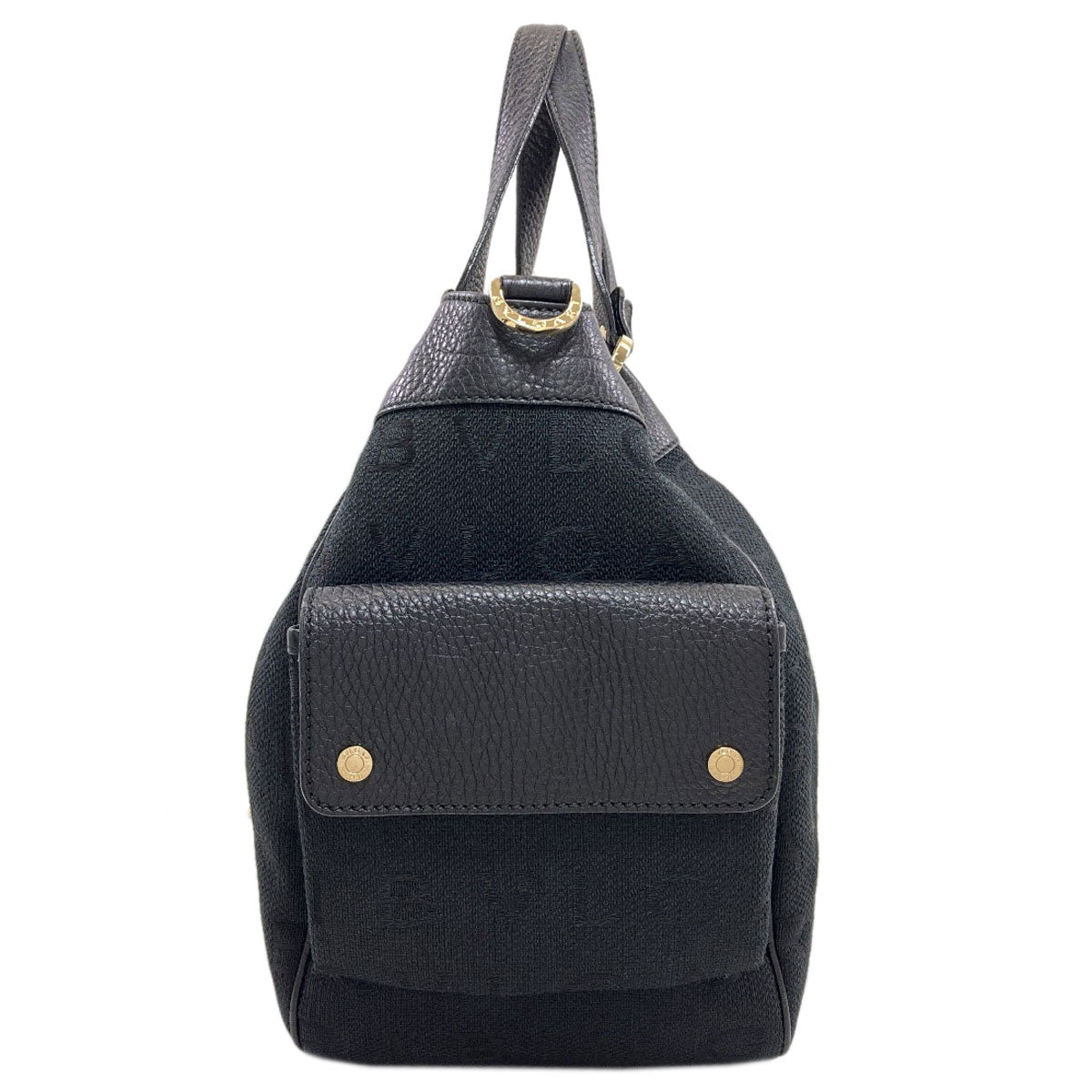 BVLGARI Logo mania 2WAY Tote Bag Canvas Ladies [Used]