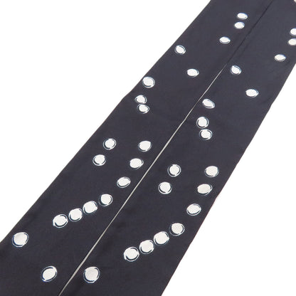 CHANEL COCO Mark Slim Band Scarf Silk Ladies [Used]