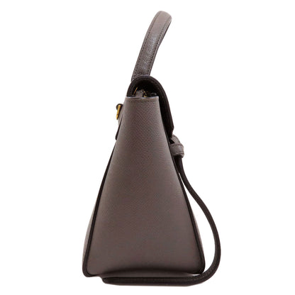 CELINE Belt bag nano 2WAY Handbag Calf Ladies [Used]