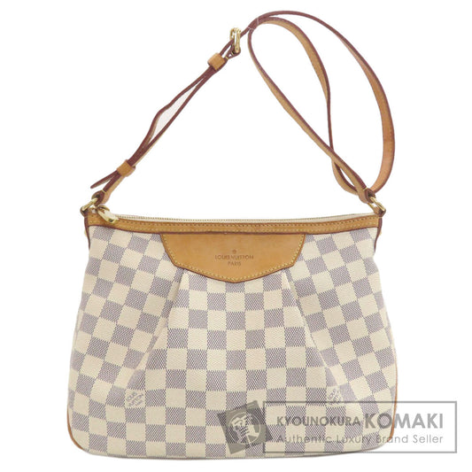 LOUIS VUITTON Ｎ41113 Siracusa PM Shoulder Bag Damier canvas Ladies [Used]